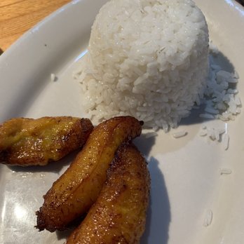 Marios - White rice & sweet plantains - Latin American Near Me - Homestead, Florida Marios - White rice & sweet plantains - Latin American Near Me - Homestead, Florida