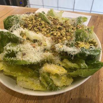 Babas on Cannon - Pistachio and Parmesan salad - Cafes Near Me - Charleston, South Carolina Babas on Cannon - Pistachio and Parmesan salad - Cafes Near Me - Charleston, South Carolina