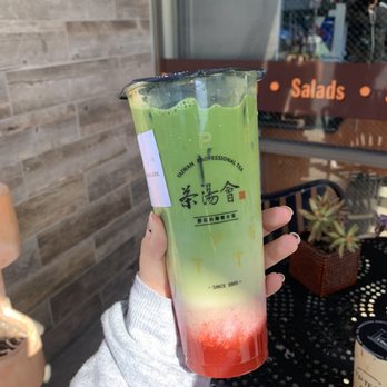 TP Tea - Matcha Strawberry - Bubble Tea Near Me - Irvine, California