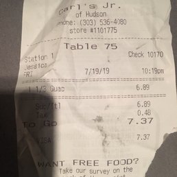 Receipt