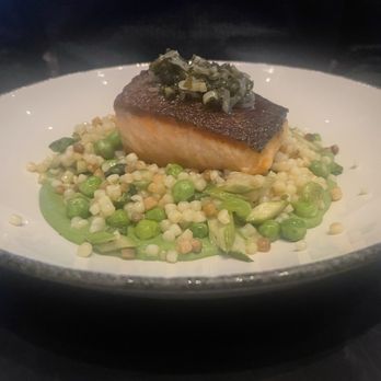 Black Lamb - Salmon Grenobloise - New American Near Me - Boston, Massachusetts