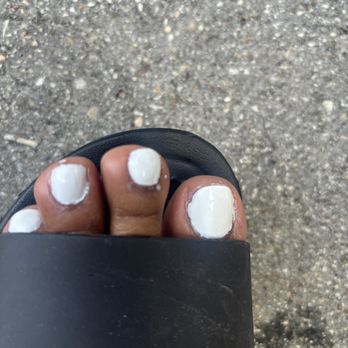Luxury Nails - What it looked like as I walked out. - Nail Salons Near Me - Burleson, Texas