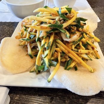 Oc & Lau Restaurant - Mango Squid Salad - Vietnamese Near Me - Garden Grove, California Oc & Lau Restaurant - Mango Squid Salad - Vietnamese Near Me - Garden Grove, California