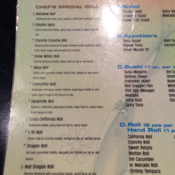 Sushi Masa - All you can eat buffet menu - Sushi Bars Near Me - Baton Rouge, Louisiana