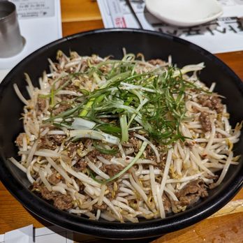 The Pocha Hanshin - Brisket with bean sprouts - Korean Near Me - Duluth, Georgia