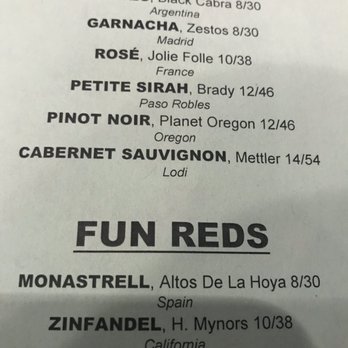 Grape Juice - Reds - Wine Bars Near Me - Kerrville, Texas