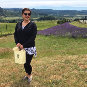 King Estate Winery - Happy girl with her wine - Wineries Near Me - Eugene, Oregon King Estate Winery - Happy girl with her wine - Wineries Near Me - Eugene, Oregon