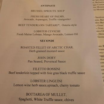 Osteria del Pastaio - Specials for the day - Italian Near Me - Chicago, Illinois Osteria del Pastaio - Specials for the day - Italian Near Me - Chicago, Illinois