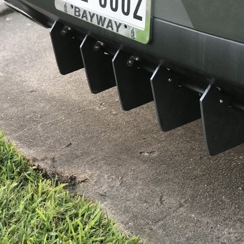 Wrecks & Effects - Vicrez Rear Diffuser Plates w/ Destroyer Grey along the trim. - Body Shops Near Me - Dickinson, Texas