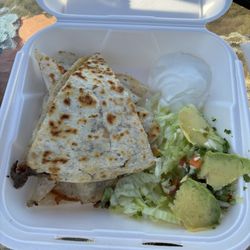 Taqueria El Trenecito - Carne asada quesadilla