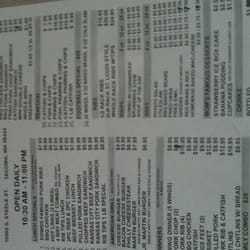 Dowd's BBQ - Menu