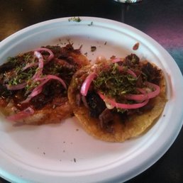 One birria and one carne asada taco One birria and one carne asada taco