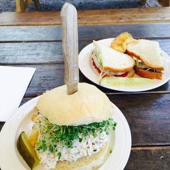 Sammich - Albacore in forefront and turkey in back - Delis Near Me - Ashland, Oregon