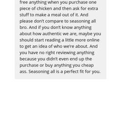 Owners DM to me after review Owners DM to me after review
