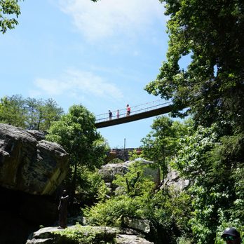 Rock City - The 180 foot suspension bridge. - Local Flavor Near Me - Lookout Mountain, Georgia Rock City - The 180 foot suspension bridge. - Local Flavor Near Me - Lookout Mountain, Georgia