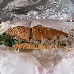 Sonny's Sandwich Shop - Roast pork, broccoli rabe, and provolone was delicious!