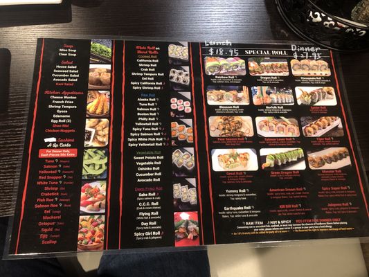 Menu photo 5 Great Bowl Virginia Beach, VA