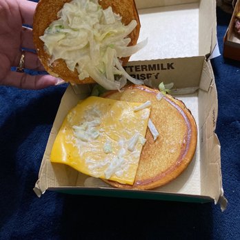 McDonald's - I ordered the chicken sandwich and they did not give me chicken how pathetic is that - Coffee & Tea Near Me - La Verne, California McDonald's - I ordered the chicken sandwich and they did not give me chicken how pathetic is that - Coffee & Tea Near Me - La Verne, California