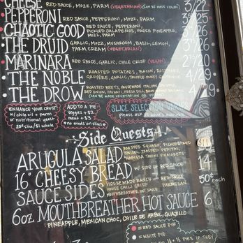 Paladin Pie - Menu - Pizza Near Me - Portland, Oregon Paladin Pie - Menu - Pizza Near Me - Portland, Oregon