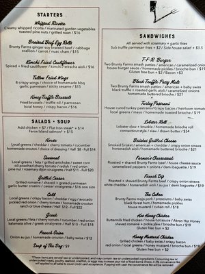 Menu photo 1 The Farmer's Rail Hudson, OH Menu photo 1 The Farmer's Rail Hudson, OH