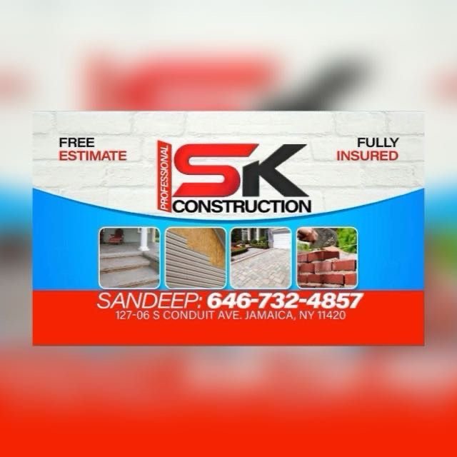 PROFESSIONAL S & K CONSTRUCTION Request Consultation 12706 S Conduit Ave, New York, New