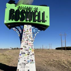Roswell Historical Marker - Photo op