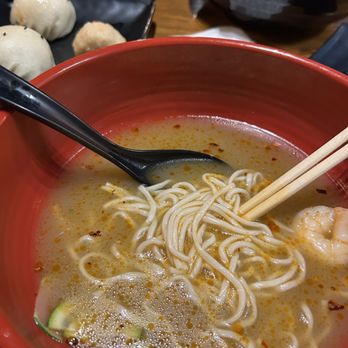 Bao Bao House - Double Shrimp Noodle Chicken Soup - Chinese Near Me - Eugene, Oregon