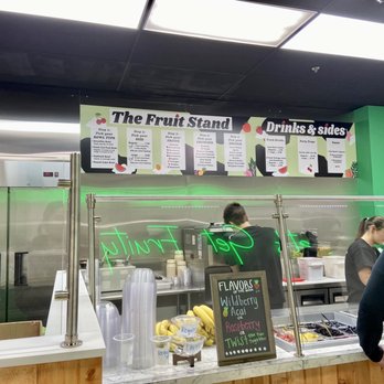 The Fruit Stand - Menu from 3/29/2023 - Juice Bars & Smoothies Near Me - Broadview Heights, Ohio
