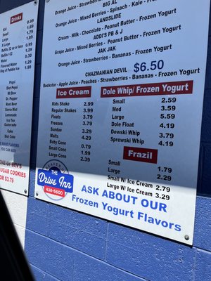 Menu photo 2 The Drive Inn Beaver, UT Menu photo 2 The Drive Inn Beaver, UT