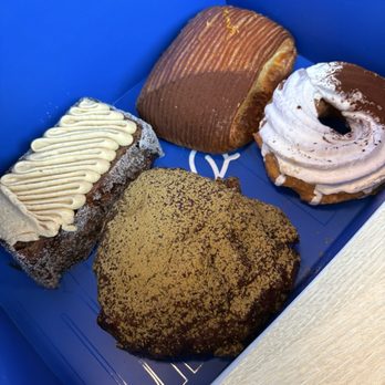 Nemesis Coffee - Brown Butter Banana Cake, Chocolate Orange Suisse, Apple Hojicha Fritter, The Iced Cap Cruller - Coffee & Tea Near Me - Surrey, British Columbia