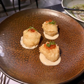 Fig Italian Kitchen & Bar - Hokkaido scallops - Italian Near Me - Austin, Texas Fig Italian Kitchen & Bar - Hokkaido scallops - Italian Near Me - Austin, Texas