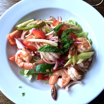 The Greyhound Inn - Thai prawn salad - Thai Near Me - Hampshire, HAM The Greyhound Inn - Thai prawn salad - Thai Near Me - Hampshire, HAM