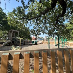 Enid Justin City Park - Newer playground from the back side