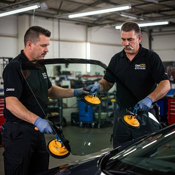 Clear Quality Auto Glass - Replacing a windshield. - Windshield Installation & Repair Near Me Clear Quality Auto Glass - Replacing a windshield. - Windshield Installation & Repair Near Me