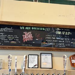 That Damn Mary - Menu board.