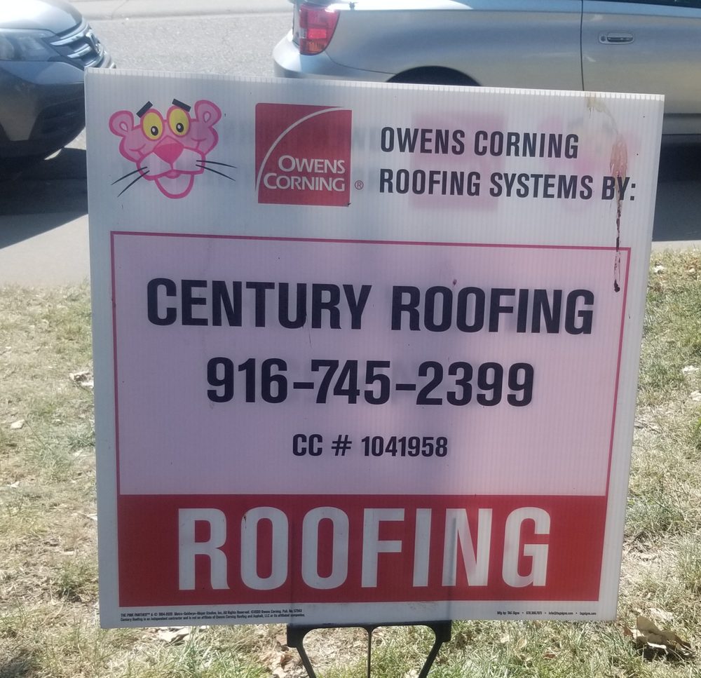 Slide of Century Roofing