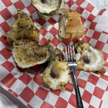 Angry Crab Shack - Charred oysters- forgot to take the pic before I started - Seafood Near Me - Scottsdale, Arizona