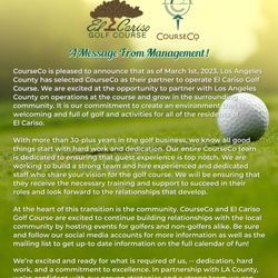 El Cariso Golf Course