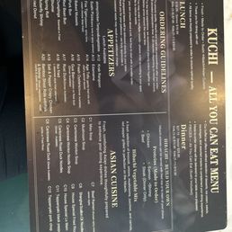 This is the menu