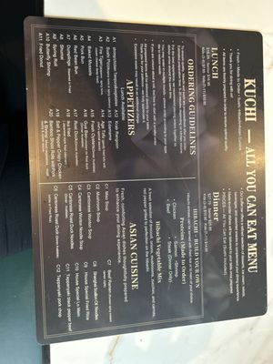 Menu photo 1 Kuchi Tampa, FL