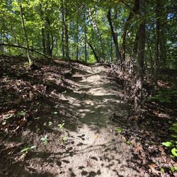 Very steep hills for those that who are beginner walkers or with children and strollers