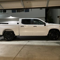 Gloss black rims