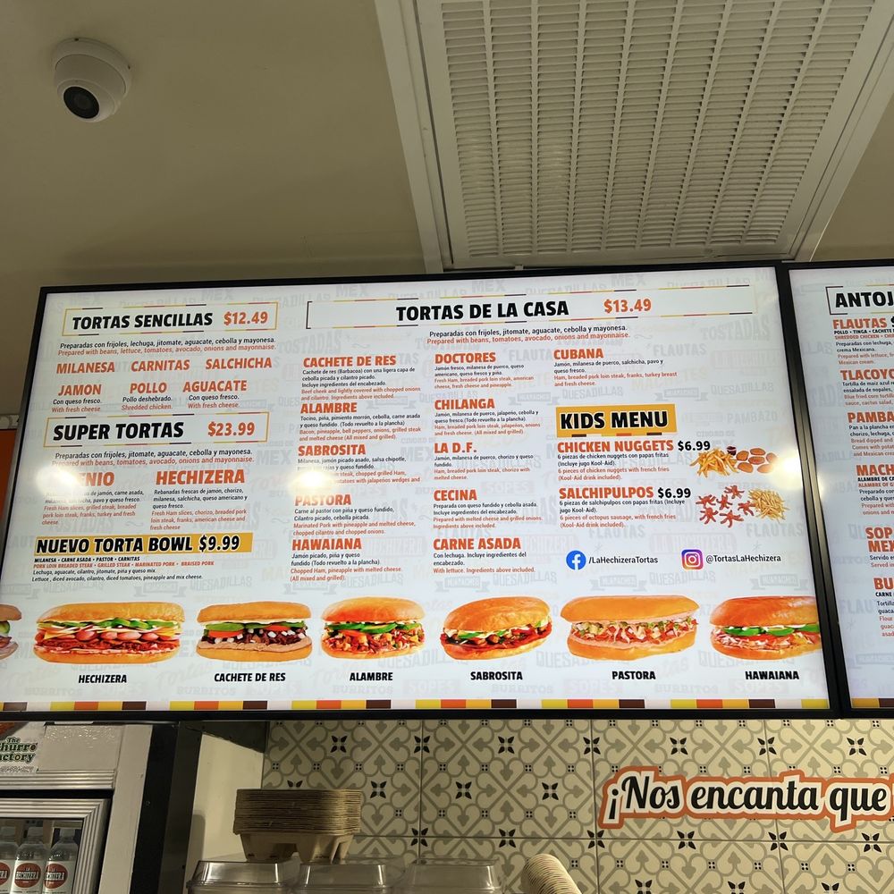 La Hechizera Tortas - Mexican food - Mexican Near Me - Lancaster, Texas