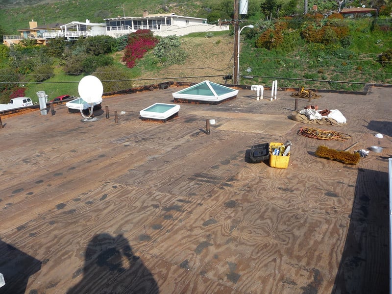 Slide of Permanent Roof