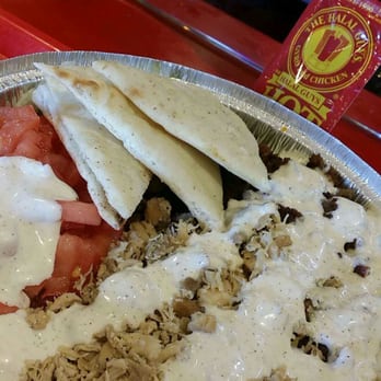 The Halal Guys - Combo platter. - Halal Near Me - Costa Mesa, California The Halal Guys - Combo platter. - Halal Near Me - Costa Mesa, California
