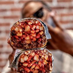 Man vs Fries - SoCal Burrito - Flamin' Hot Cheetos