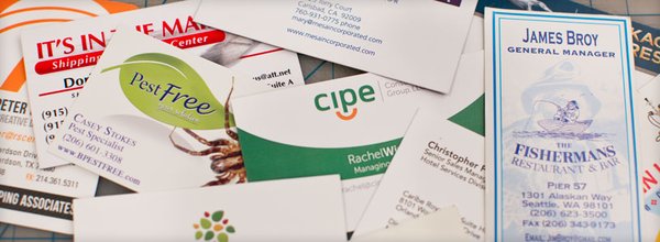 From Business Card Design To Printing, We Can Do It All! - Business cards are as important today as they were 100 years ago. A professionally designed and printed business card is a foundational piece of every business relationship. Make sure you create the “right”  first impression by using Shipping Locker for your business cards and other document and print services.