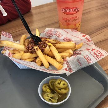 Charleys Cheesesteaks - Food was dry and bland . very far from how they displayed it on their ads.. Potatoes were hard and overfried!! - Sandwiches Near Me - Fairfield, California
