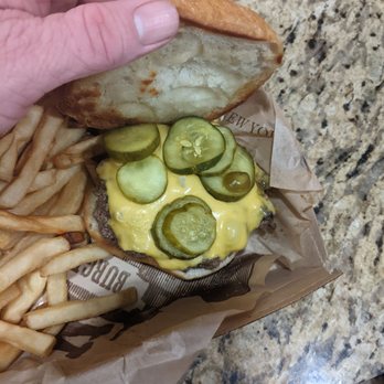 Allen Burger Venture - Single smash burger...lots ofB&B pickles - Burgers Near Me - Buffalo, New York Allen Burger Venture - Single smash burger...lots ofB&B pickles - Burgers Near Me - Buffalo, New York