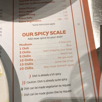 Salad King Restaurant - Spicy Levels - Thai Near Me - Toronto, Ontario Salad King Restaurant - Spicy Levels - Thai Near Me - Toronto, Ontario